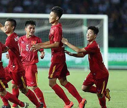 HẾT GIỜ U.16 Việt Nam 1-0 U.16 Campuchia: Hiên ngang vào Chung kết