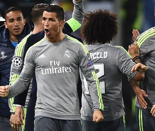 AS Roma 0-2 Real Madrid: Ronaldo là sự khác biệt