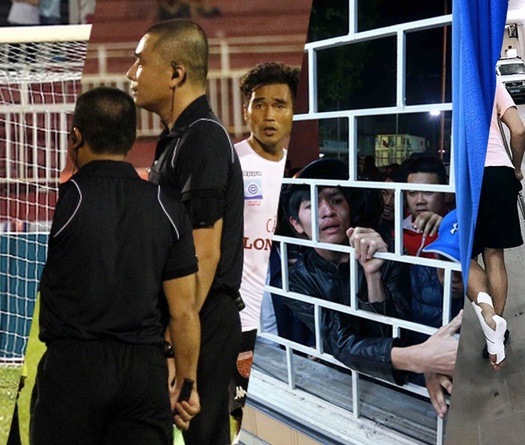 5 vấn đề khiến tính chuyên nghiệp của V.League 2017 giảm sút