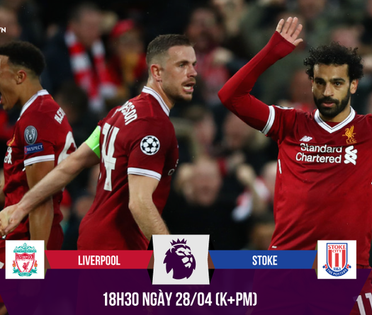 Salah áp sát 2 kỷ lục, Liverpool nối dài chuỗi trận thắng Stoke?