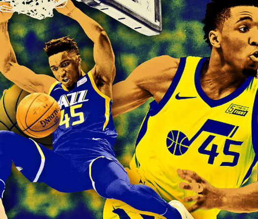 Donovan Mitchell lại sánh vai cùng huyền thoại