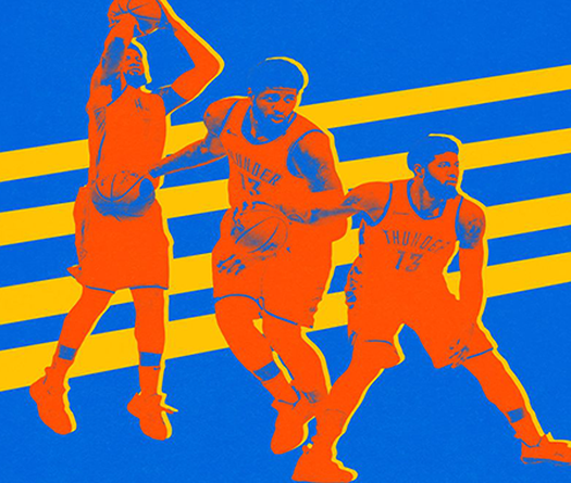 Paul George rời OKC mở ra những bộ ba đáng sợ