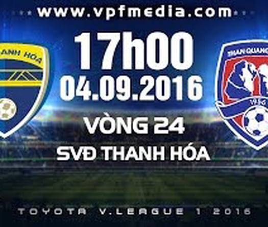 Link xem trực tiếp vòng 24 V. League diễn ra ngày 4/9