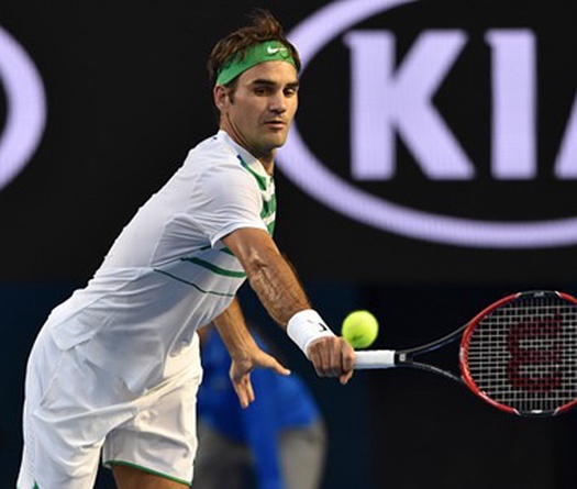 Video Australia Open: Roger Federer 3-1 Grigor Dimitrov