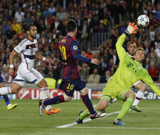 Chiêm ngưỡng các bàn thắng của Messi trong năm 2015