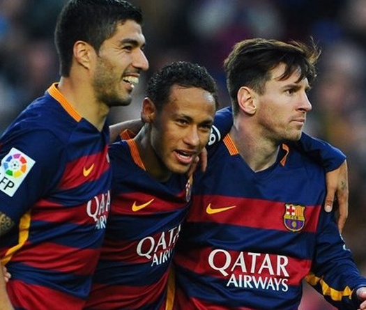 Ngất ngây với những pha bóng đẳng cấp của bộ 3 MNS