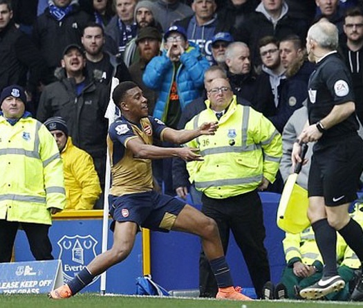 Video ngoại hạng Anh: Everton 0-2 Arsenal