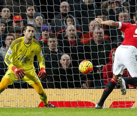 Video ngoại hạng Anh: Man Utd 2-1 Swansea City