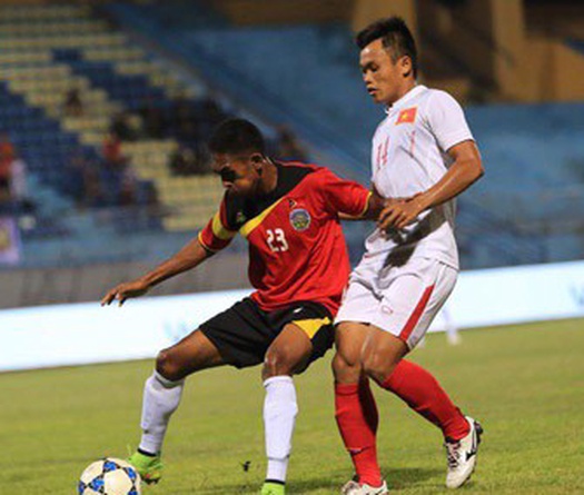 Video: Hạ U.19 Timor Leste, U.19 Việt Nam chiếm ngôi đầu bảng A