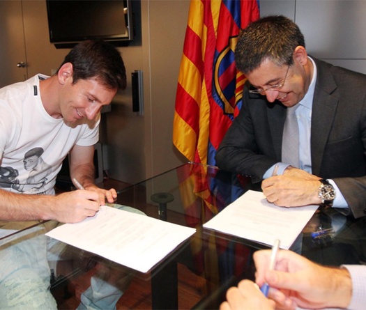 Barcelona soạn xong hợp đồng mới cho Messi và sẽ ký trong tháng này