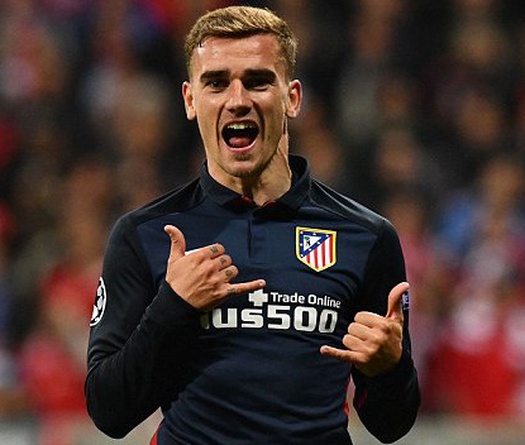 Griezmann gia hạn hợp đồng với Atletico Madrid đến năm 2021