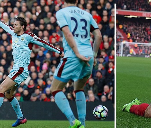 Ngược dòng trước Burnley, Liverpool áp sát Top 3