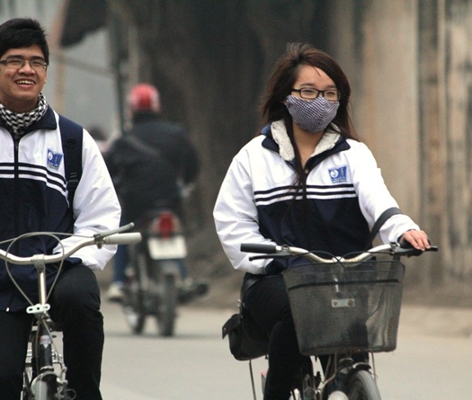 Đạp xe “rũ tung” nỗi buồn mùa đông 