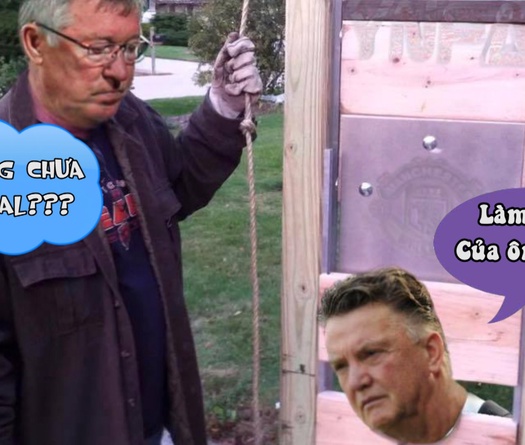 Sir Alex xử trảm Van Gaal