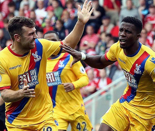 Video: Crystal Palace thắng thuyết phục trên sân Middlesbrough