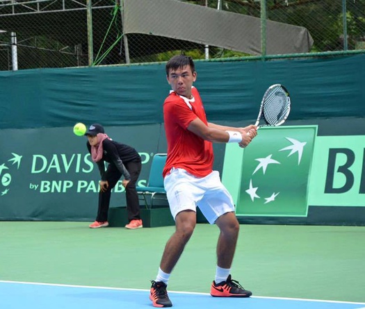 Davis Cup 2016: Hoàng Nam bỏ cuộc, ĐTVN gặp nguy trước Indonesia