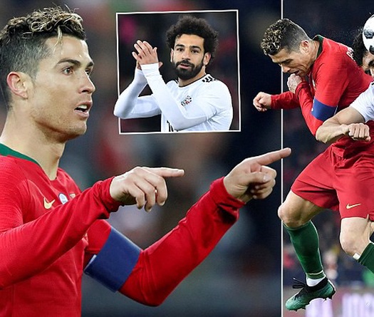 Ronaldo cán 2 cột mốc khủng sau cú đúp giúp Bồ Đào Nha hạ Ai Cập