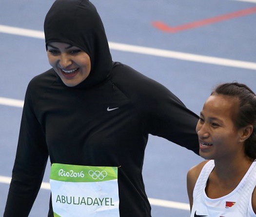 Nữ VĐV đi vào lịch sử Olympic dù chỉ đứng thứ 7 chung cuộc