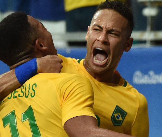 Rio 2016: Neymar "nổ súng", Brazil vào bán kết