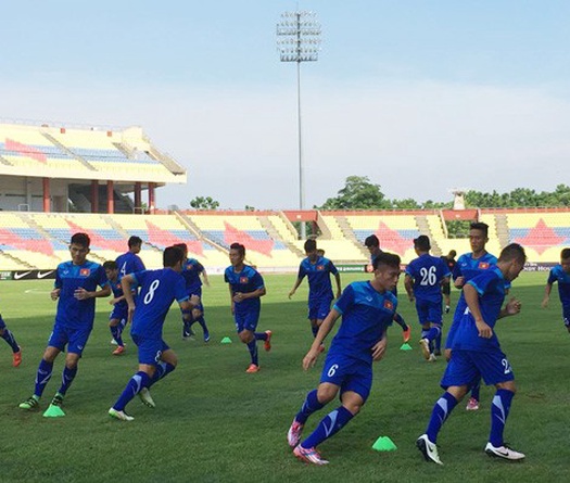 Trực tiếp Giải Nations Cup 2016: U.21 Việt Nam vs. U.21 Singapore
