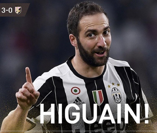 Vượt qua Palermo, Juventus thắng trận thứ 6 liên tiếp tại Serie A