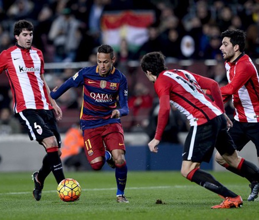 03h00 (21/01), Bilbao - Barcelona: Điệu Samba của Neymar