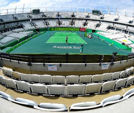 Khai trương trung tâm quần vợt Olympic Rio 2016: Hiện đại quá... hại điện