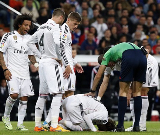 "Virus chấn thương" tàn phá Real Madrid