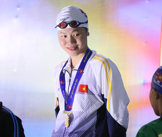 Ánh Viên tuột huy chương vàng đầu tiên ở giải VĐQG 2017