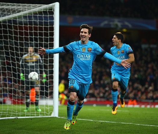 Arsenal 0-2 Barca: "Câu thần chú" mang tên Messi