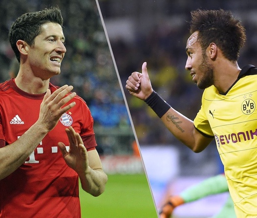 Aubameyang - Lewandowski: Cuộc chiến cho “ngôi Vua”