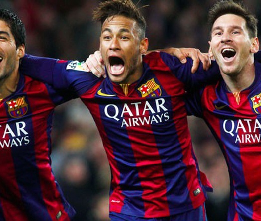 Bộ ba Barca trước cơ hội ghi bàn nhiều nhất trong tháng