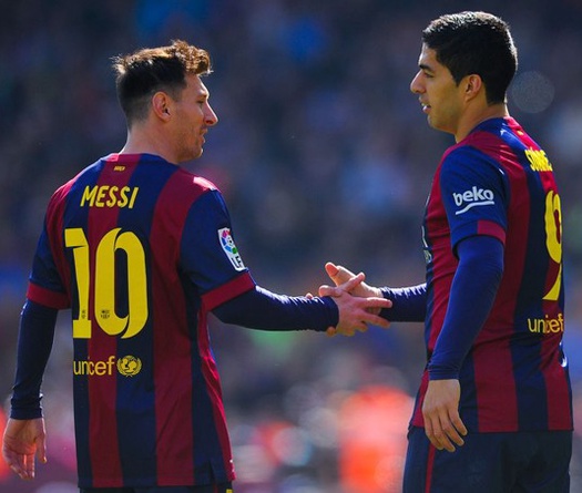 Suarez có thể phá kỷ lục ghi bàn của Messi