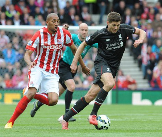 Stoke City 6-1 Liverpool: Gerrard nổ súng, Liver thảm bại trên sân Britannia