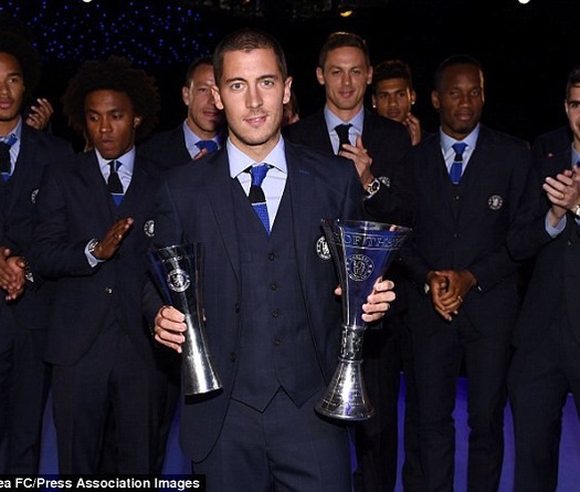 Eden Hazard – Cầu thủ xuất sắc nhất Chelsea mùa giải 2014-2015