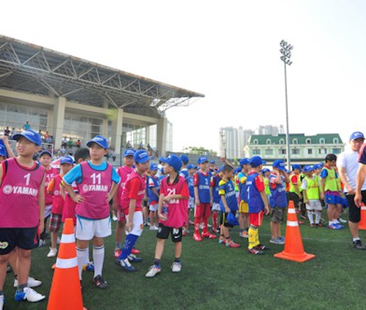 Chùm ảnh: Trại hè bóng đá Yamaha – ngày hội của thiếu nhi thủ đô