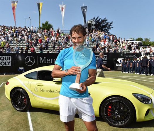 Rafael Nadal vô địch Mercedescup: Như lần đầu tiên “cắn” Cúp