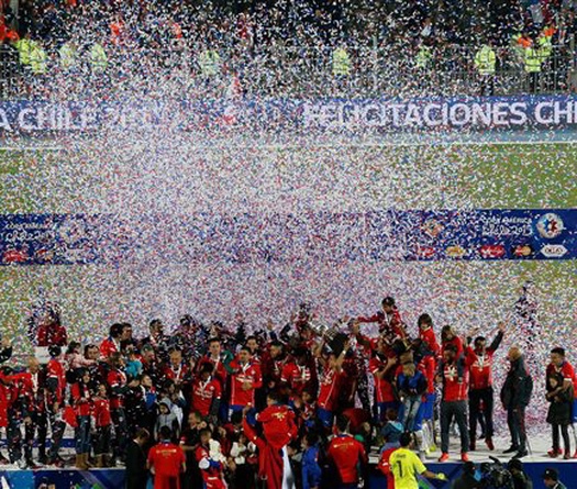 Chùm ảnh Chile đăng quang Copa America, Messi lần thứ 2 về nhì trong vòng 2 năm