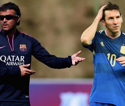 “Messi mâu thuẫn với Enrique là có thật”