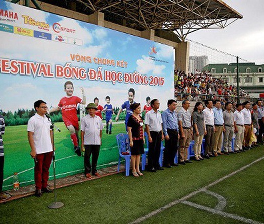 Nhịp đập thể thao đưa tin về trại hè bóng đá Yamaha và festival bóng đá học đường U13 toàn quốc