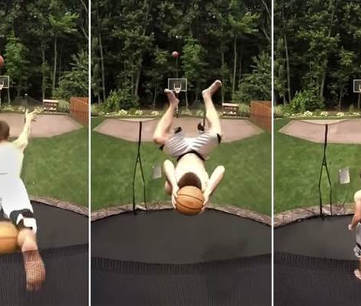 Những cú ném rổ 2 bóng cực ảo