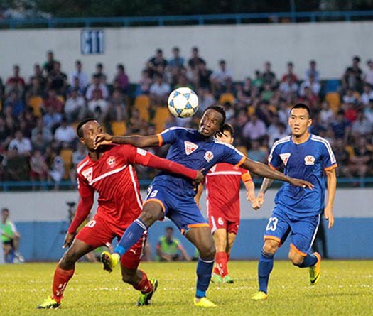 T.Quảng Ninh 2–1 Hải Phòng: Bóng đá boxing