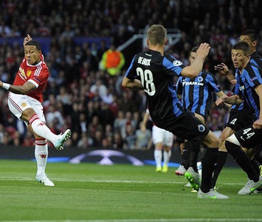 Man Utd 3-1 Club Brugge: Depay lên thần giúp M.U chiếm thế thượng phong