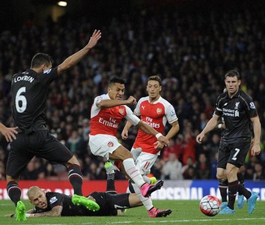 Arsenal 0-0 Liverpool: Nhạt nhòa