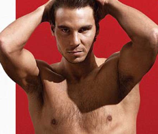 Bên lề US Open 2015: Nadal làm người mẫu nội y