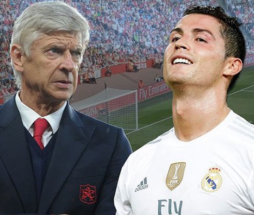 Arsene Wenger Cứu cả đội, lỗi hẹn với Ronaldo