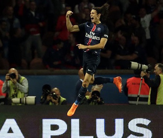 Cavani dẫn đầu danh sách bàn thắng đẹp vòng 5 Ligue 1