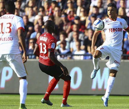 Guingamp 3-3 Monaco: Trận cầu mãn nhãn