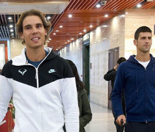Djokovic và Nadal cùng bay tới Bắc Kinh