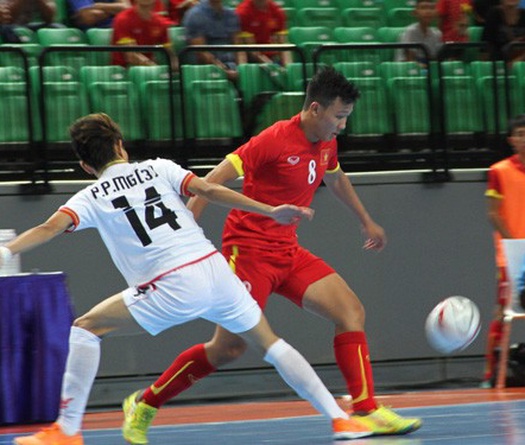 Giải Futsal vô địch ĐNÁ 2015: Việt Nam có chiến thắng thứ 2
